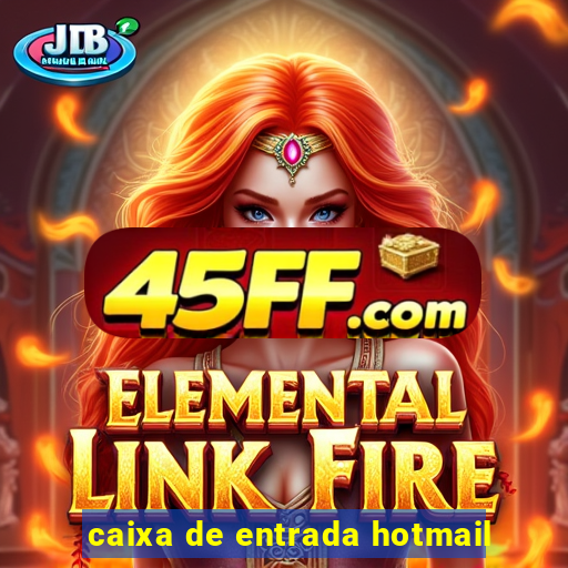 caixa de entrada hotmail